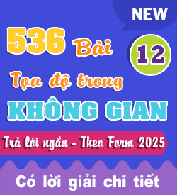 Phương pháp toạ độ trong không gian (TLN)